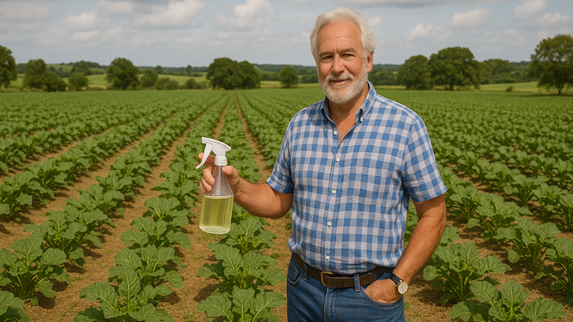 Os biodefensivos em expansão mostram como o campo reduz a dependência de agrotóxicos, destaca Aldo Vendramin.